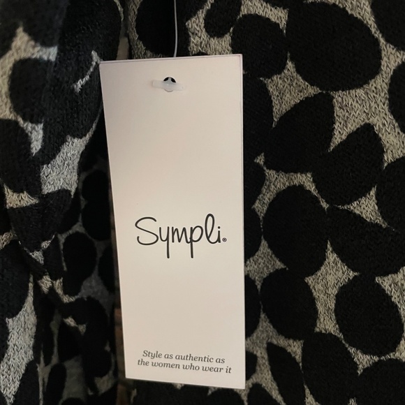Sympli On the Dot Scoop Neck with Cowl BNWT - Picture 6 of 9